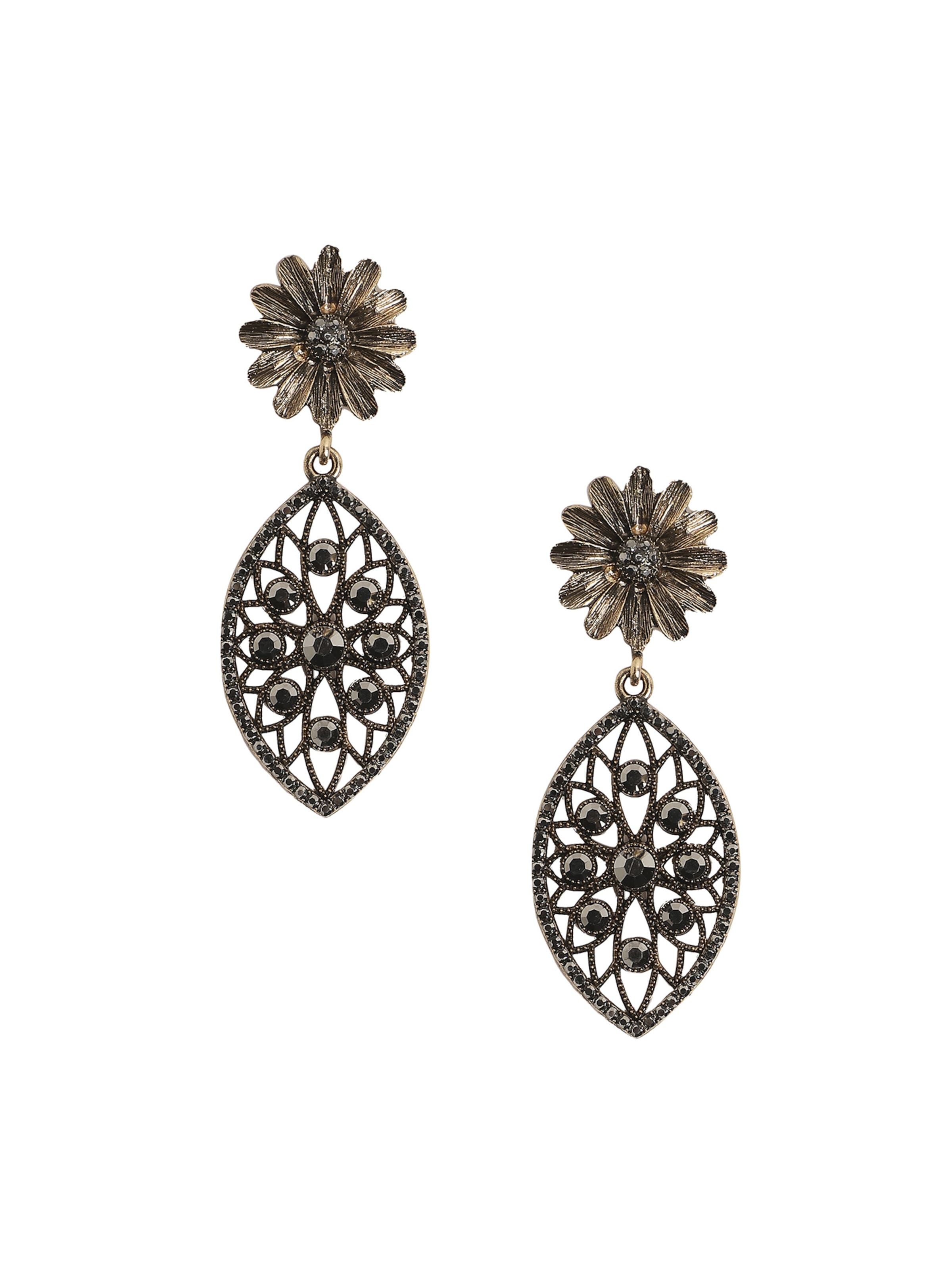 Cercei ' Jesca ' de la SOHI pe argintiu: față