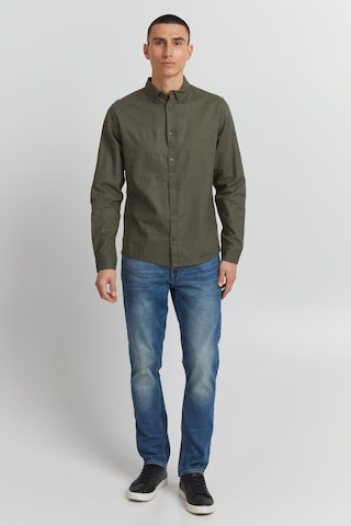 INDICODE JEANS Regular fit Button Up Shirt 'Hanko' in Green