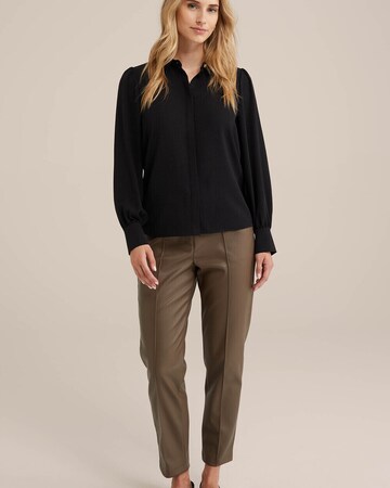 WE Fashion Bluse in Schwarz