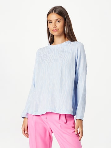 Summery Copenhagen Bluse i blå: forside