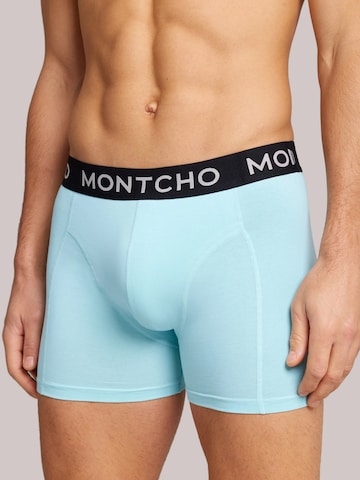 Montcho Boxershorts '5-pack Boxershorts Heren Premium - Prime Collection' in Blauw