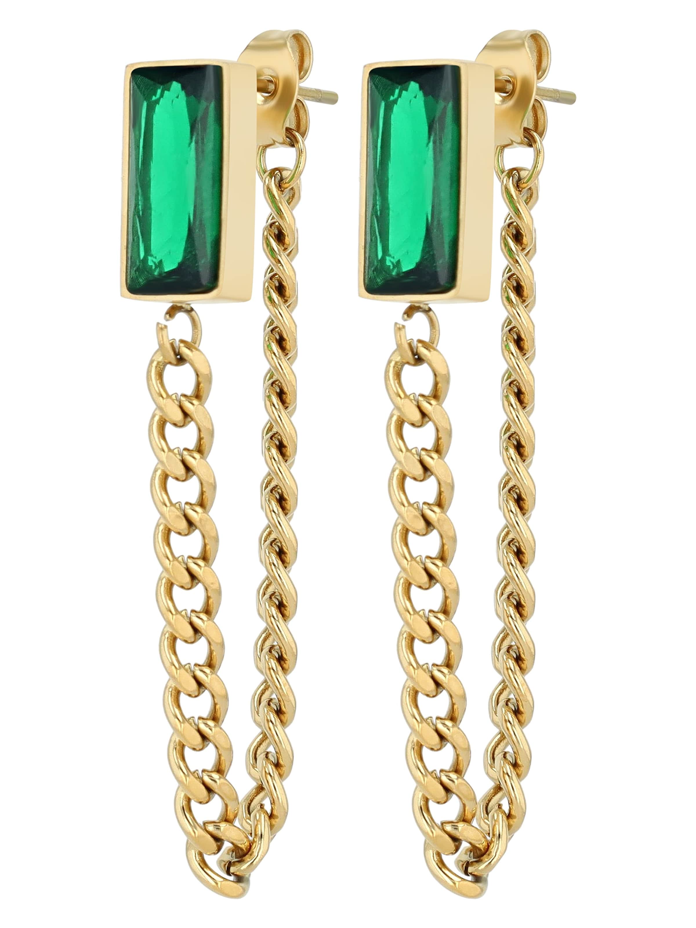 Akzent Earrings 'Xerina, langlebig' in Gold: front