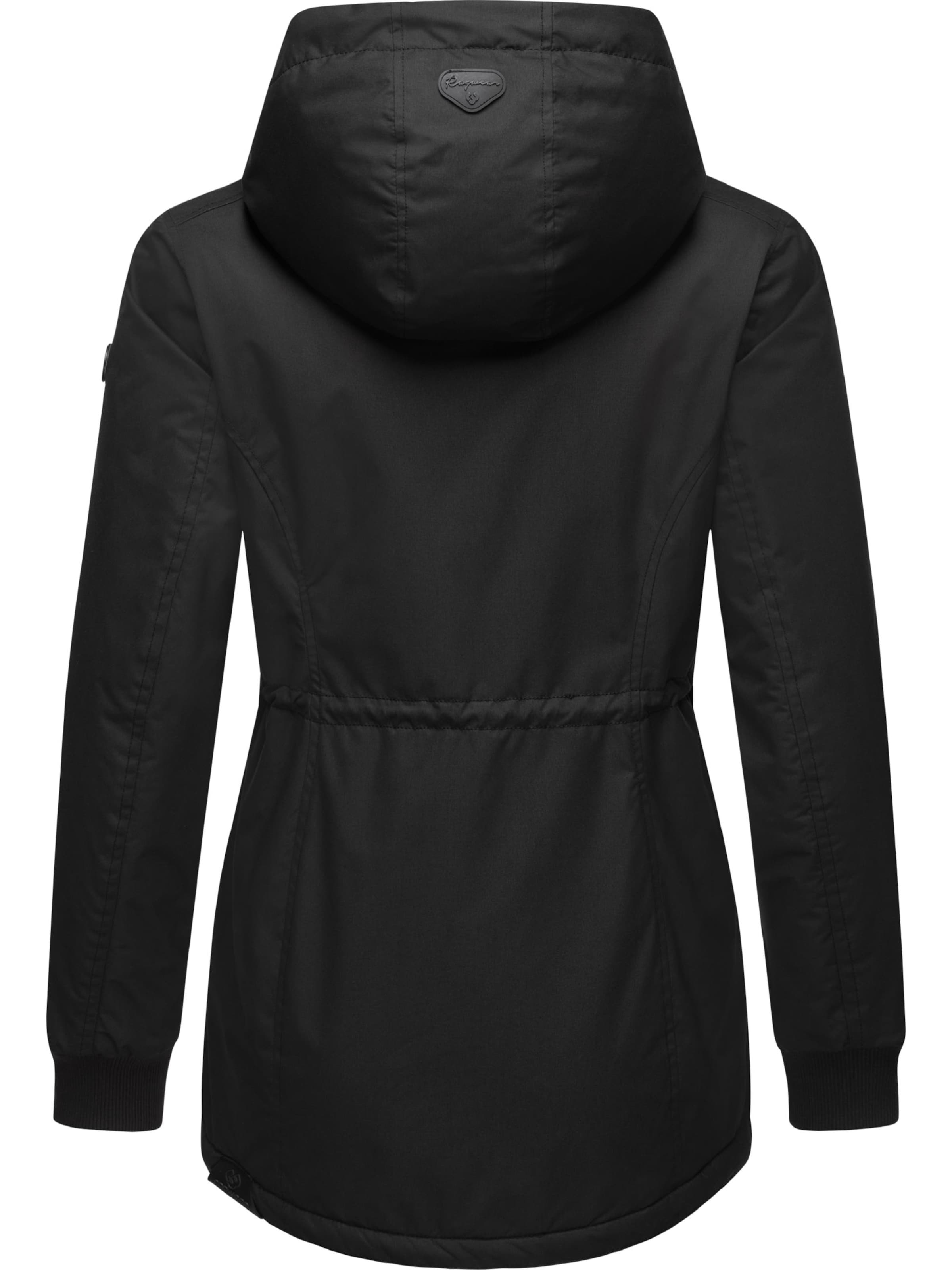 Ragwear Zimska jakna 'Dowey' | črna barva