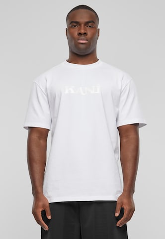 Karl Kani Shirt 'KM242-026-1' in Wit: voorkant