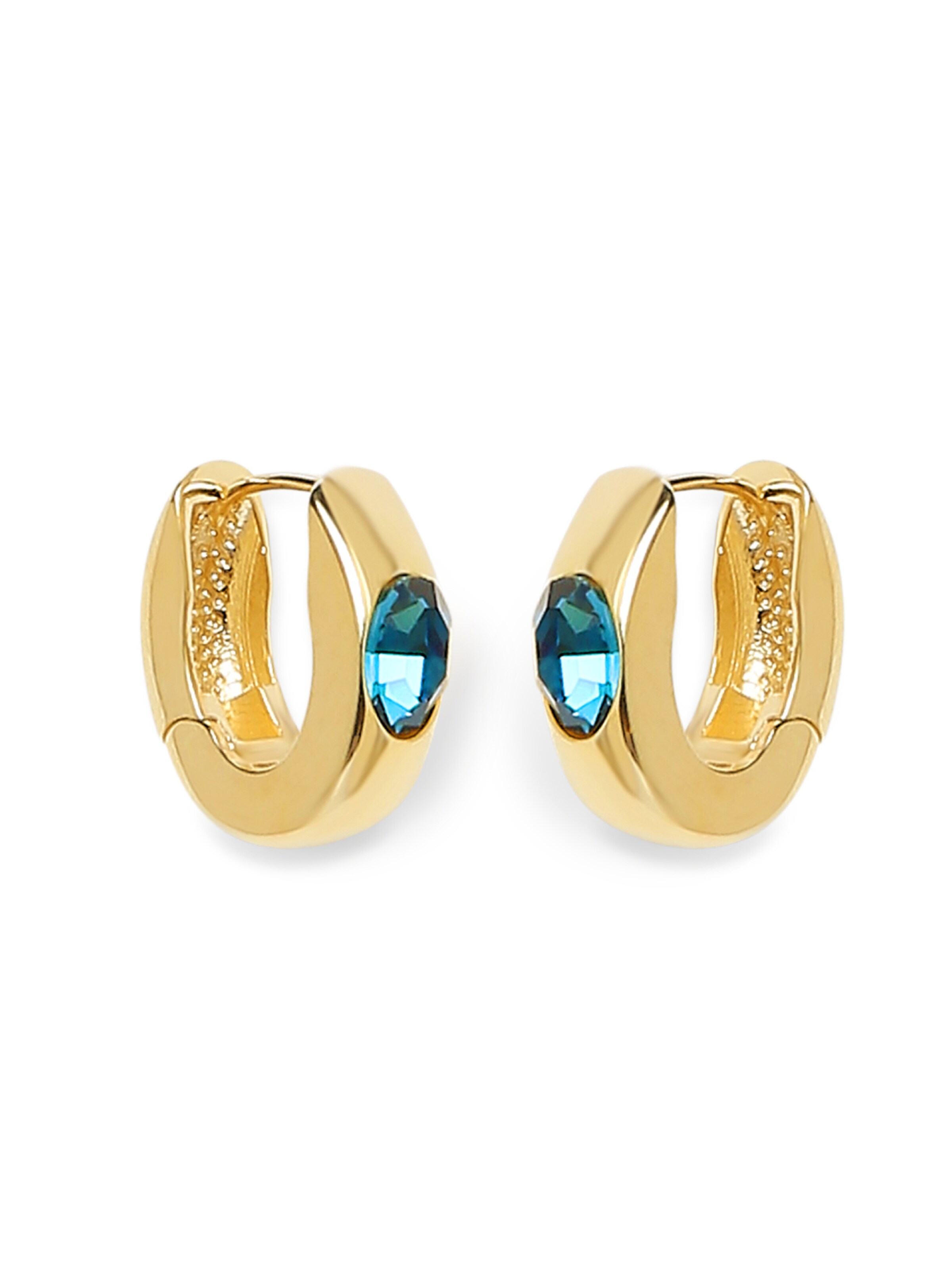 MISH Ohrringe 'Snowdrop' in Gold: Vorderseite