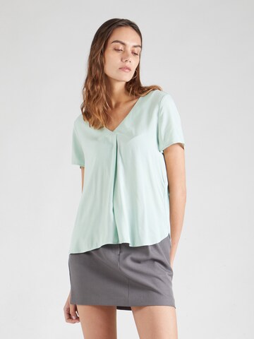 VERO MODA Blouse 'BRIT' in Groen: voorkant