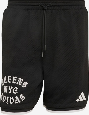 ADIDAS SPORTSWEAR - Pantalón deportivo 'Marvel Spider-Man' en negro: frente