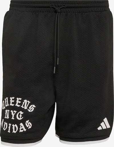 XXS-XS/įprastas ilgis dydžio Sportinės kelnės 'Marvel Spider-Man' iš ADIDAS SPORTSWEAR, spalva – juoda / balta, Prekių apžvalga