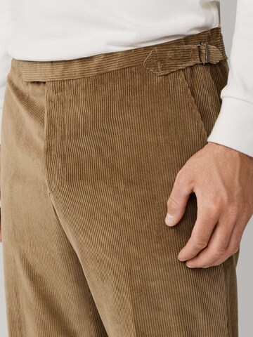 Coupe slim Pantalon chino 'Kensington' Hackett London en beige