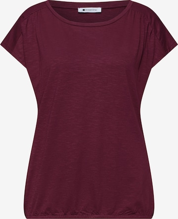 STREET ONE Shirt in Red: front