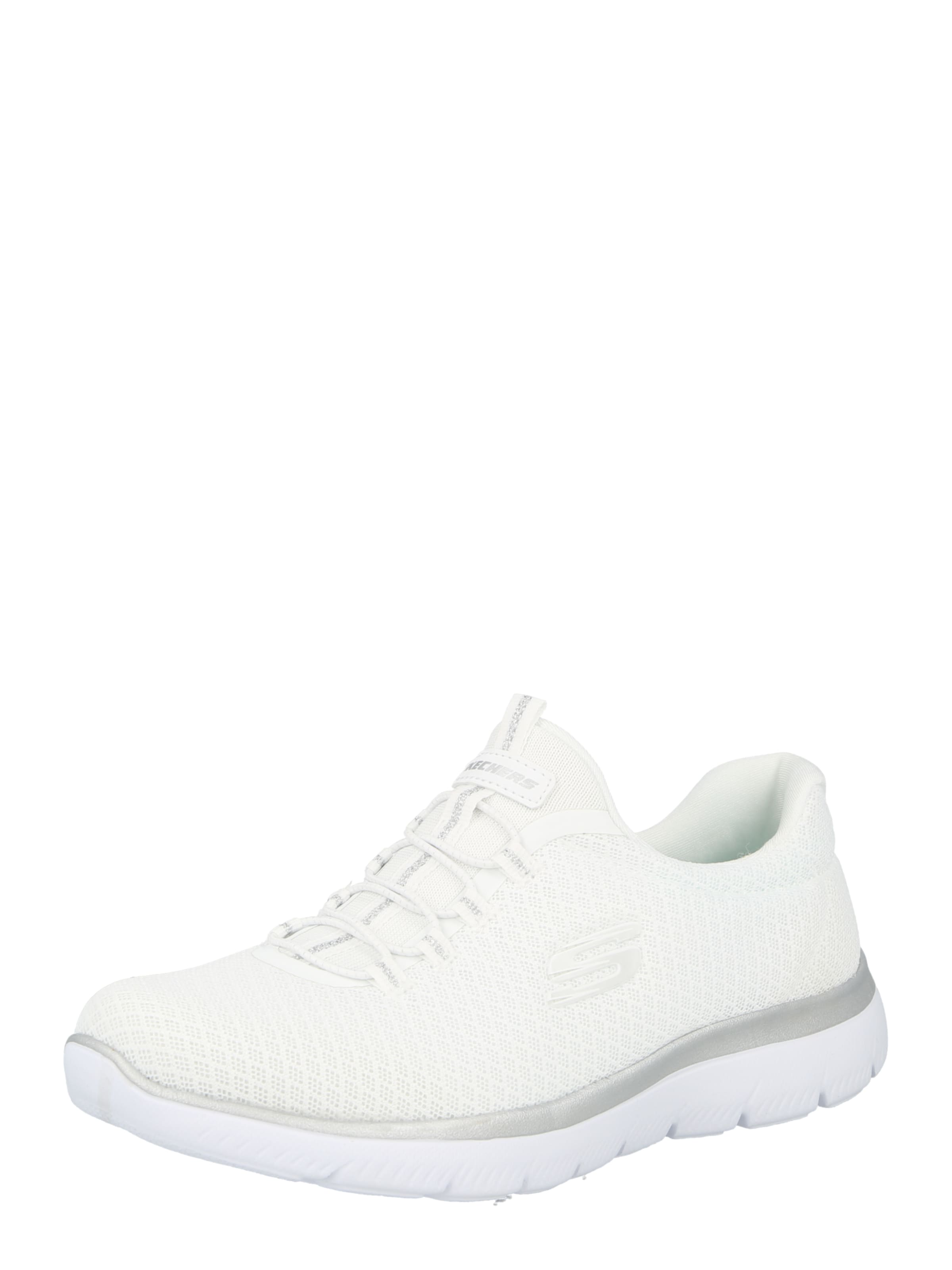 balts SKECHERS Brīvā laika apavi bez aizdares 'Summits': no priekšpuses