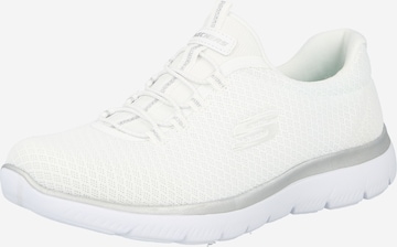 Slip on 'Summits' SKECHERS en blanc : devant