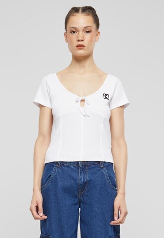 Karl Kani T-Shirt in Weiß: Vorderseite