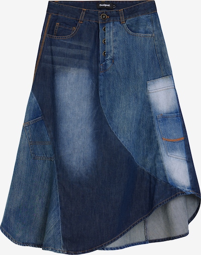 Desigual Rock in blue denim / hellblau / dunkelblau, Produktansicht