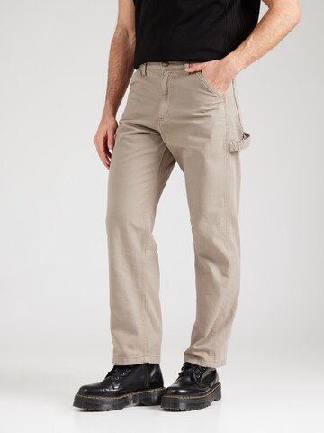 JACK & JONES Loosefit Cargobyxa 'JPSTEDDIE' i silver: framsida
