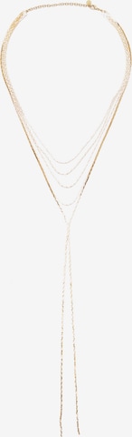 Pull&Bear Necklace in Gold: front