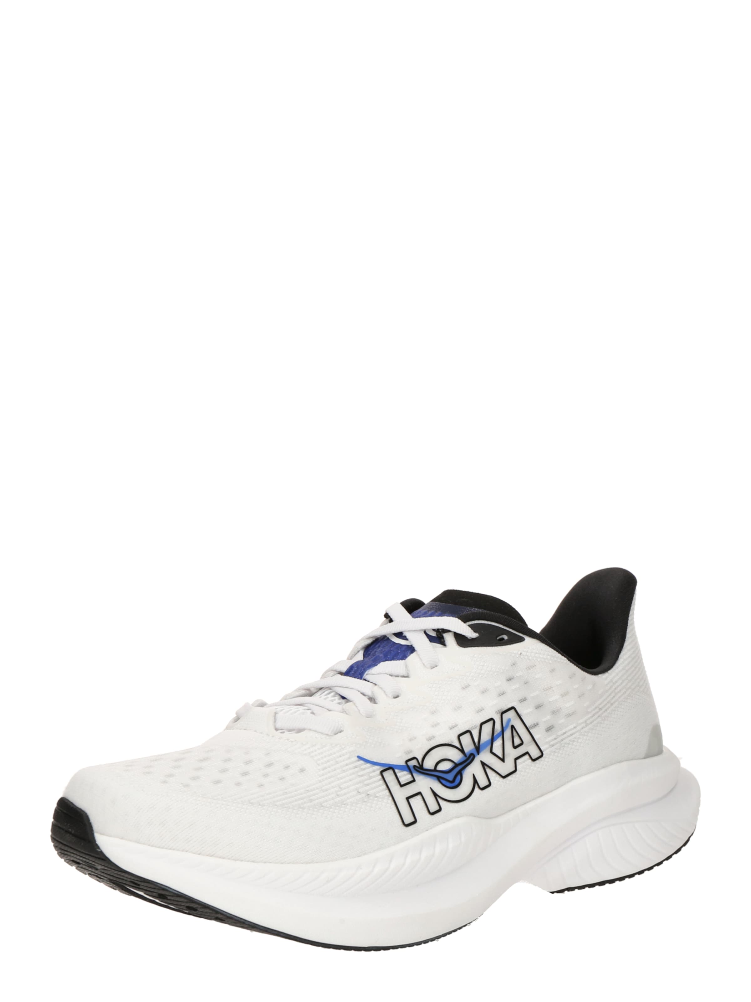 HOKA Chaussure de course 'MACH 6' en bleu / noir / blanc, Vue avec produit