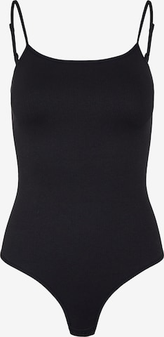 PIECES Bodysuit 'Symmi' in Black: front