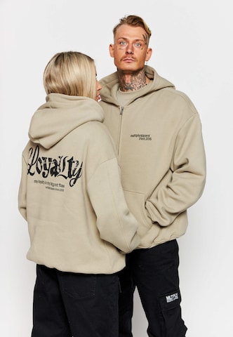 Multiply Apparel Sweatjacka i beige