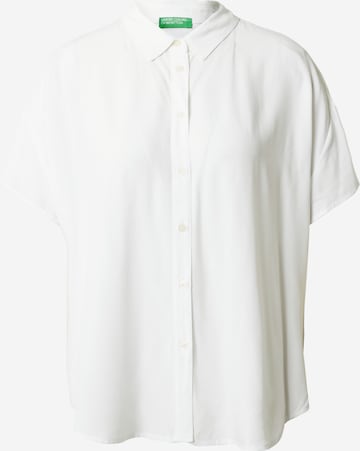 UNITED COLORS OF BENETTON - Blusa em branco: frente