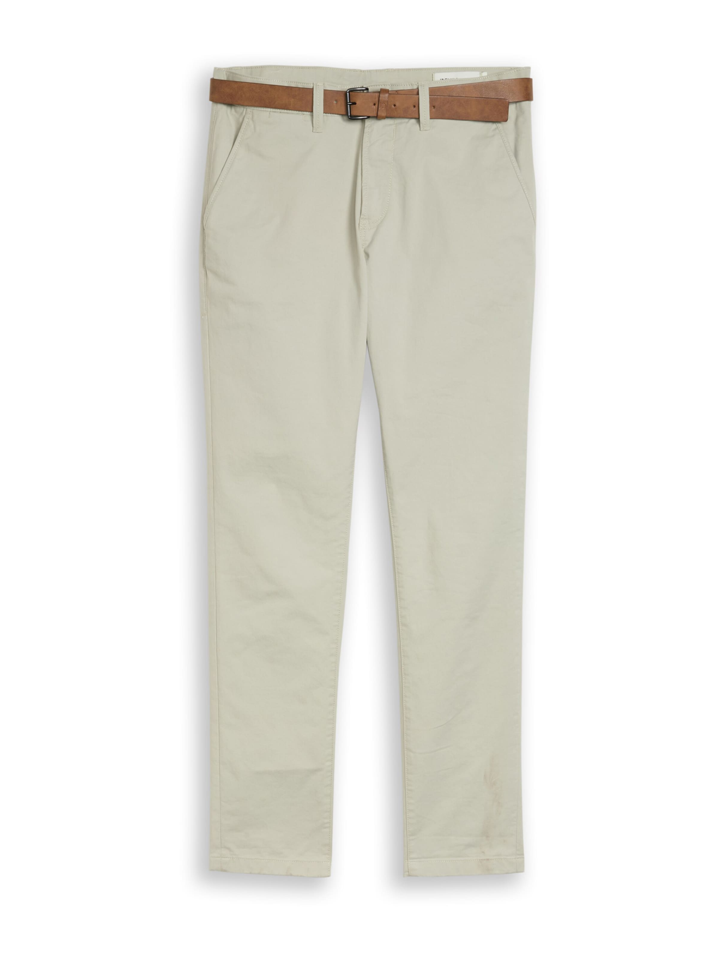 TOM TAILOR DENIM Брюки-чинос в Серый: спереди