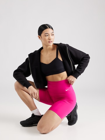 Skinny Pantaloni sportivi 'ONE' di NIKE in rosa