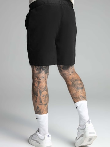 SikSilk Plavecké šortky 'Swim Shorts' – černá