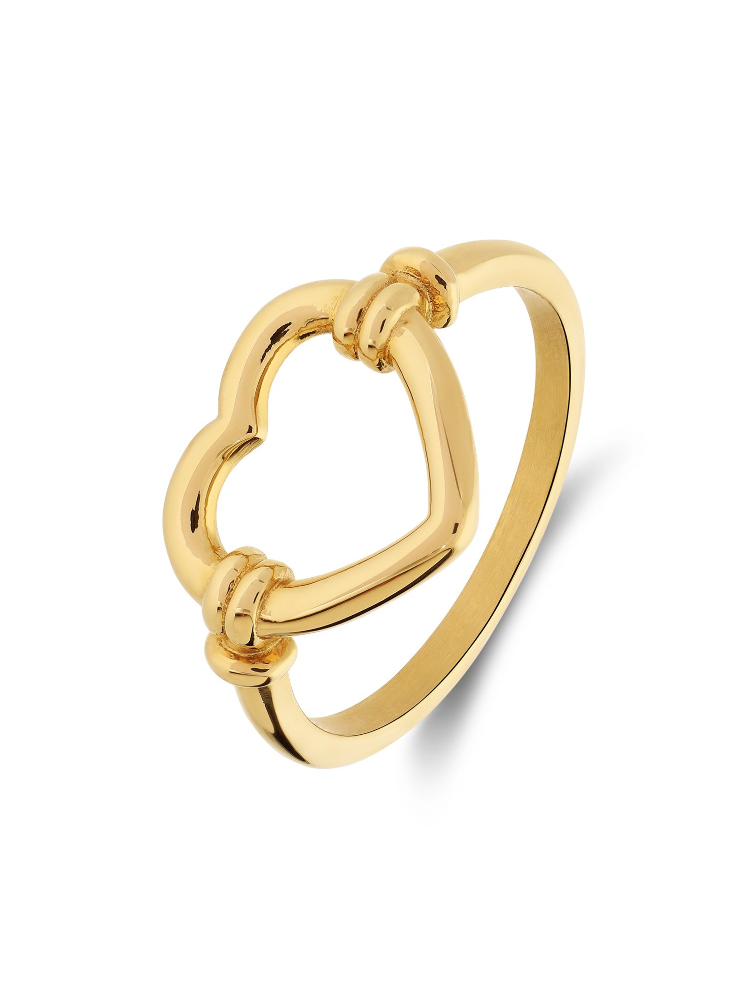 Bague 'Statement' Lucardi en or : devant