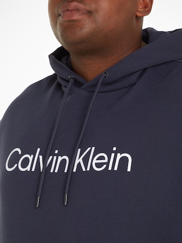 Calvin Klein Big & Tall كنزة رياضية 'HERO' بلون أزرق