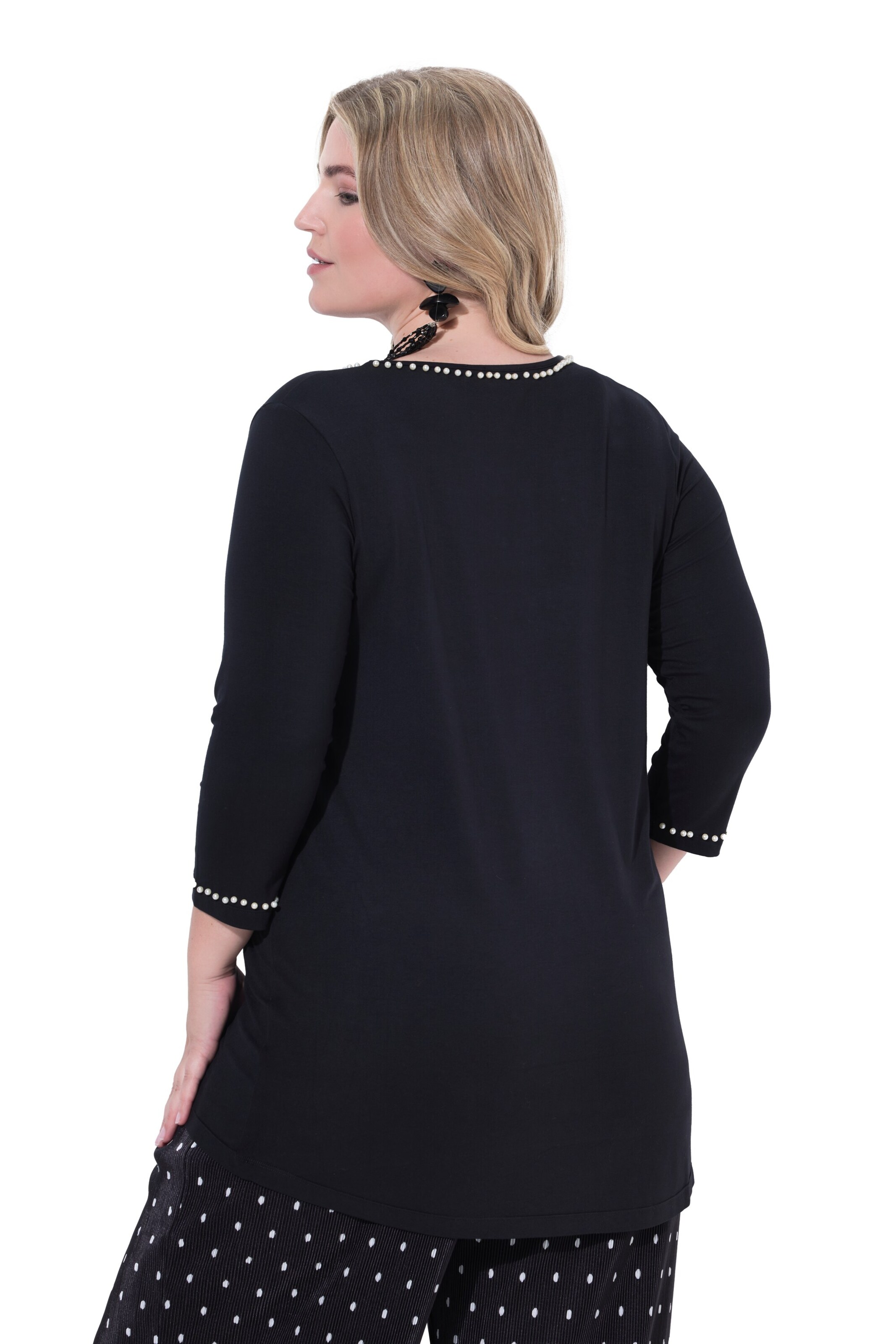 MIAMODA Shirt in Black
