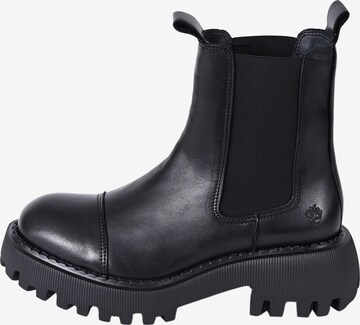 Chelsea Boots 'FLO' Apple of Eden en noir