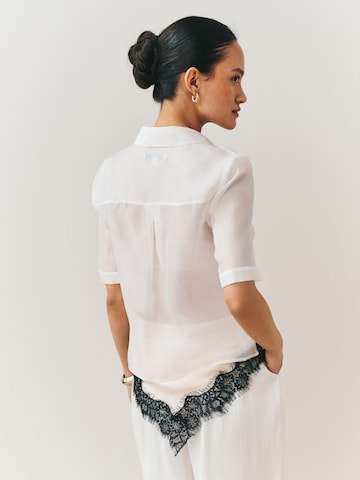 Next Bluse in Weiß