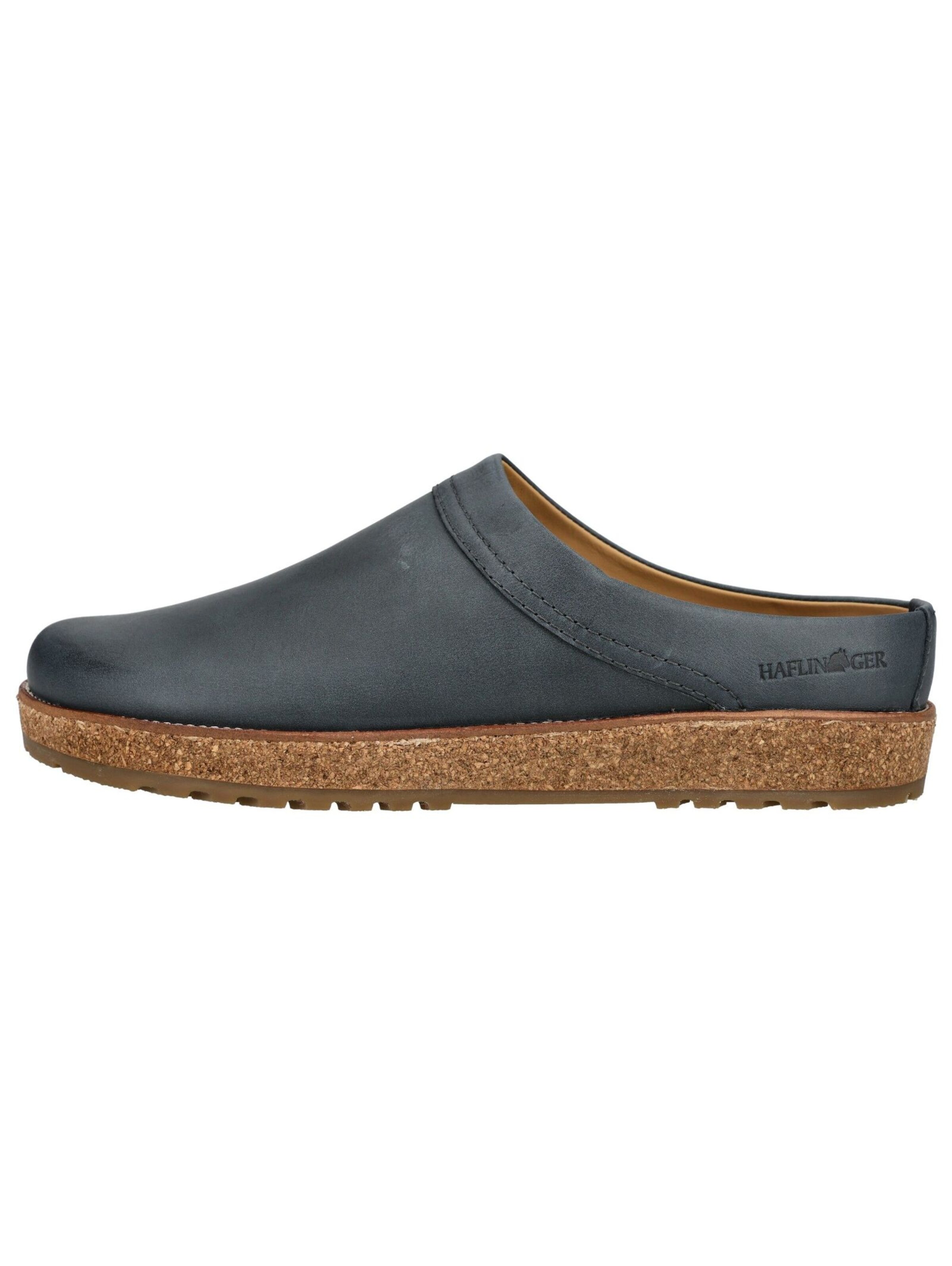 HAFLINGER Hausschuh in Grau