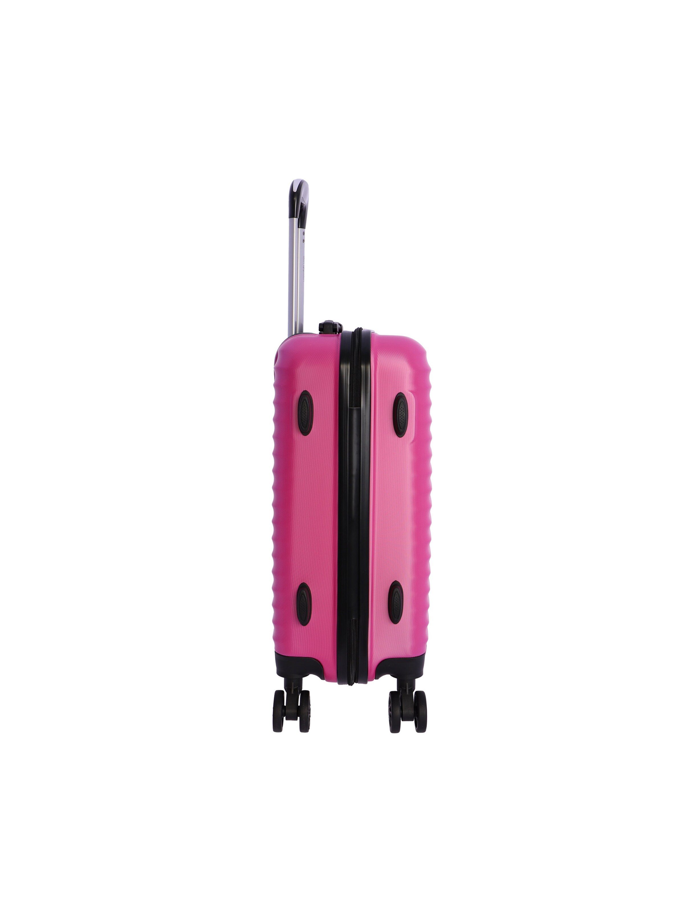 Don Algodon - Carrito 'DON ALGODON - Maletas de Viaje Cabina - Maleta 55x40x20 - Maletas de Viaje - Maleta de Cabina Resistente Ryannair - Trolley Equipaje para Avion con 4 Ruedas de 360º y candado' en rosa