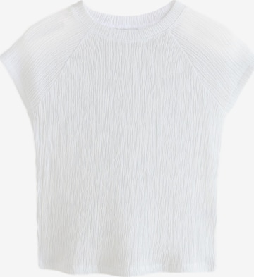 T-shirt Next en blanc : devant