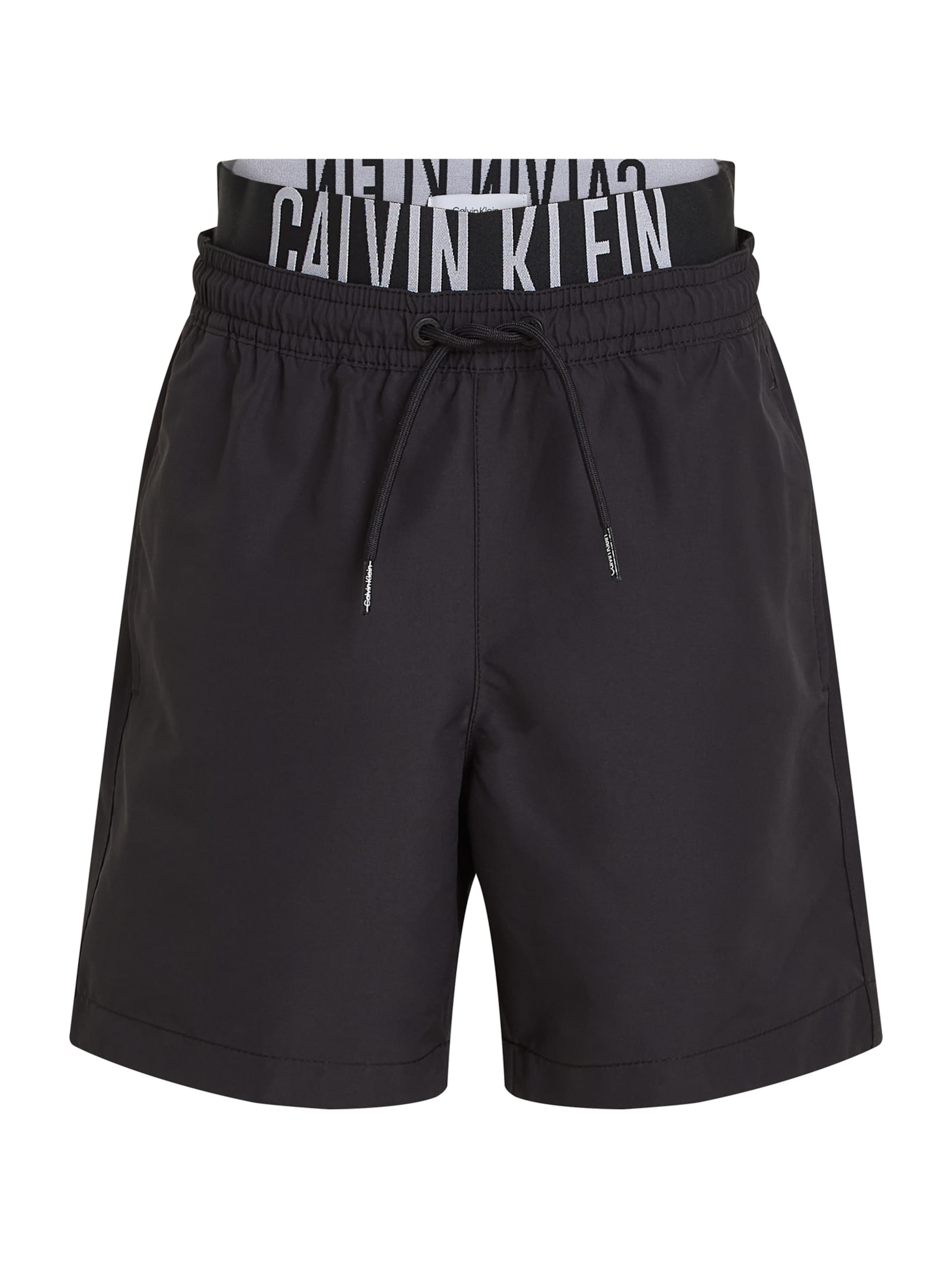 Calvin Klein Swimwear Badeshorts 'Intense Power' in Schwarz: Vorderseite