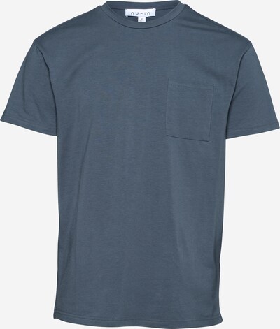 Tricou NU-IN pe albastru porumbel, Vizualizare produs