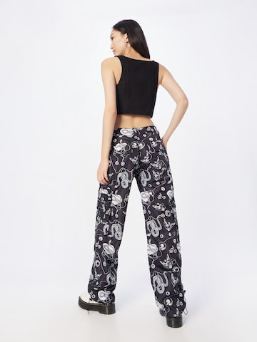 Nasty Gal Loosefit Cargobroek in Grijs