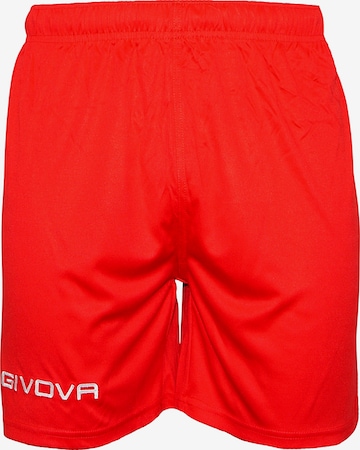 Boxers Givova en rouge : devant
