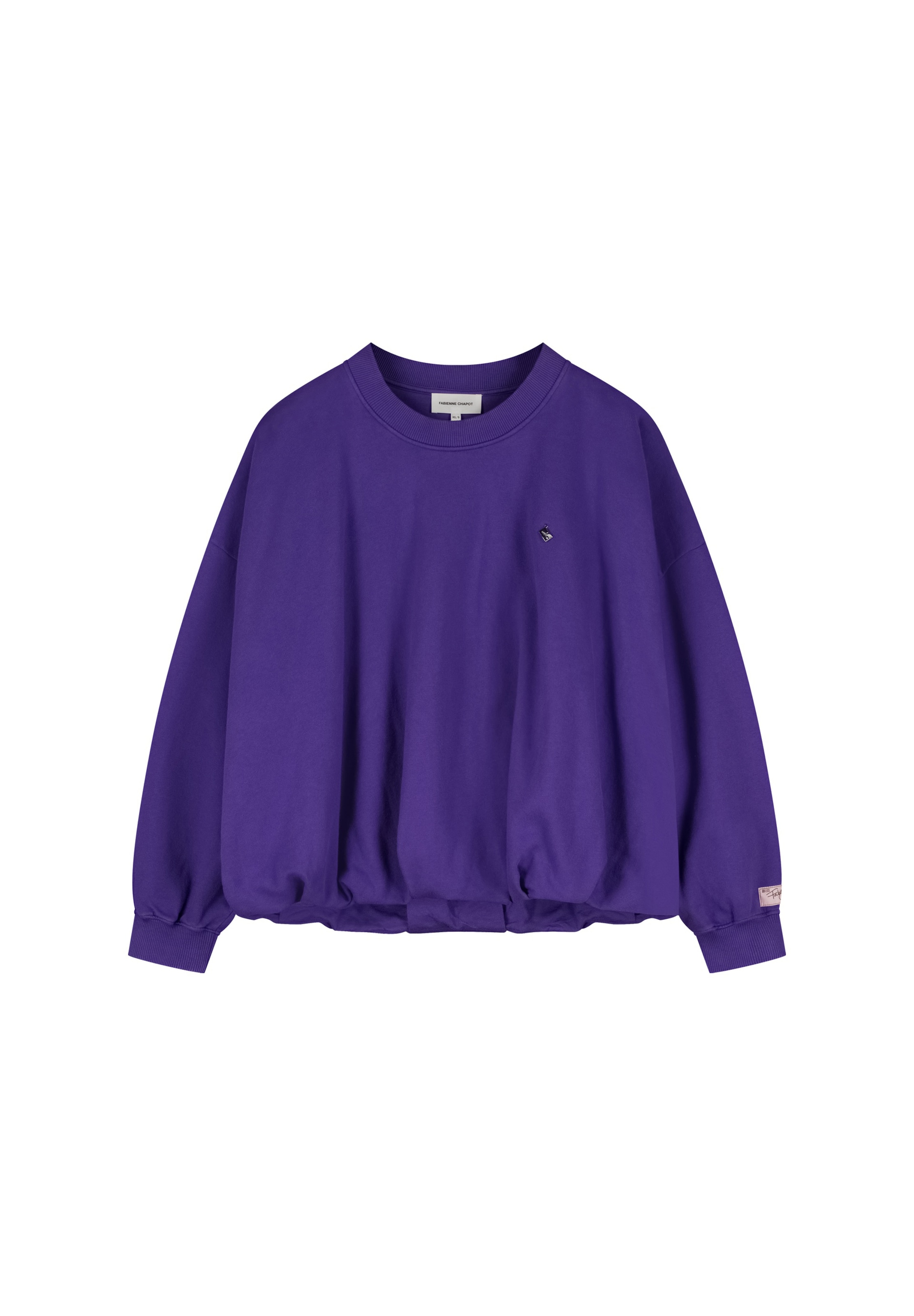 Fabienne Chapot Sweatshirt in Lila: voorkant