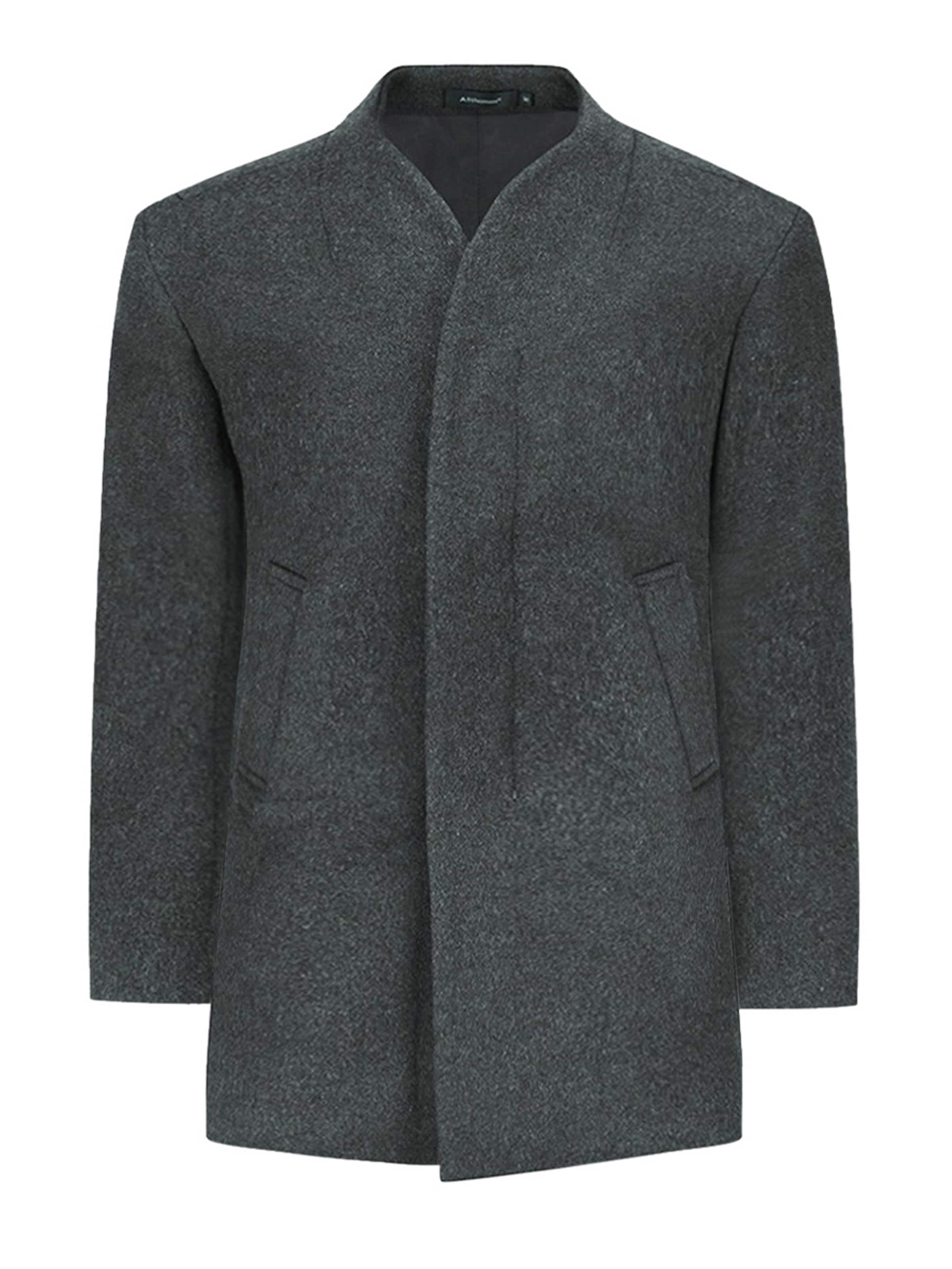 Youthup Wintermantel in Grau: Vorderseite