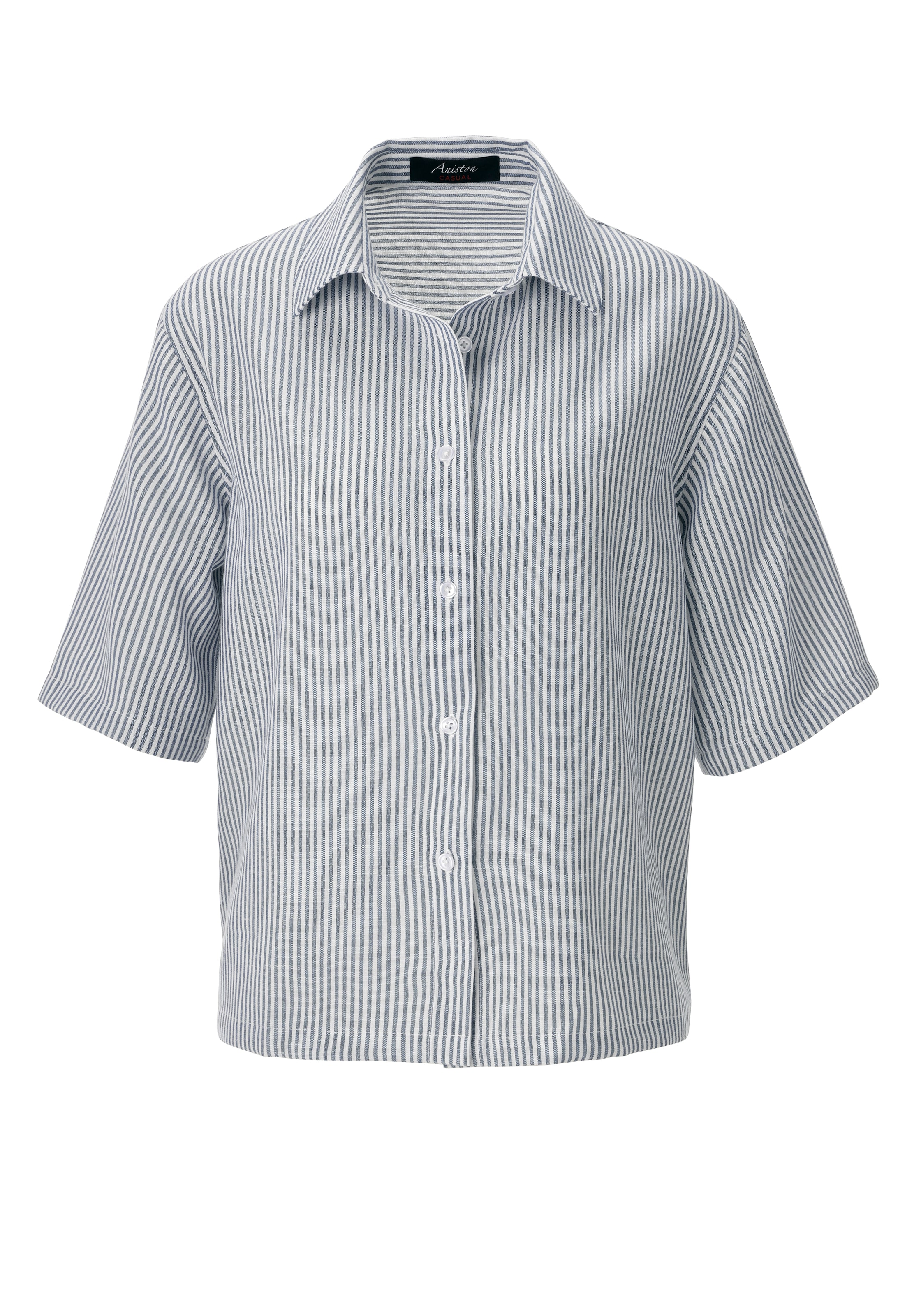 Aniston CASUAL Blouse in Grey: front