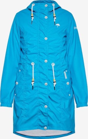 Schmuddelwedda Λειτουργικό παλτό σε μπλε: μπροστά