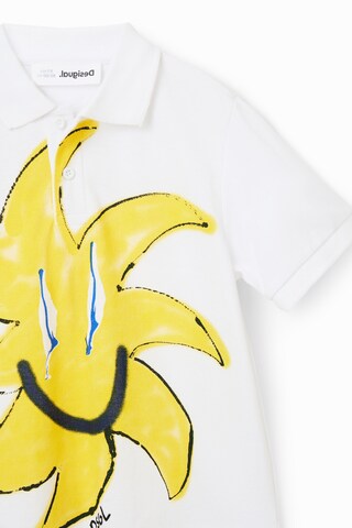 T-Shirt Desigual en blanc