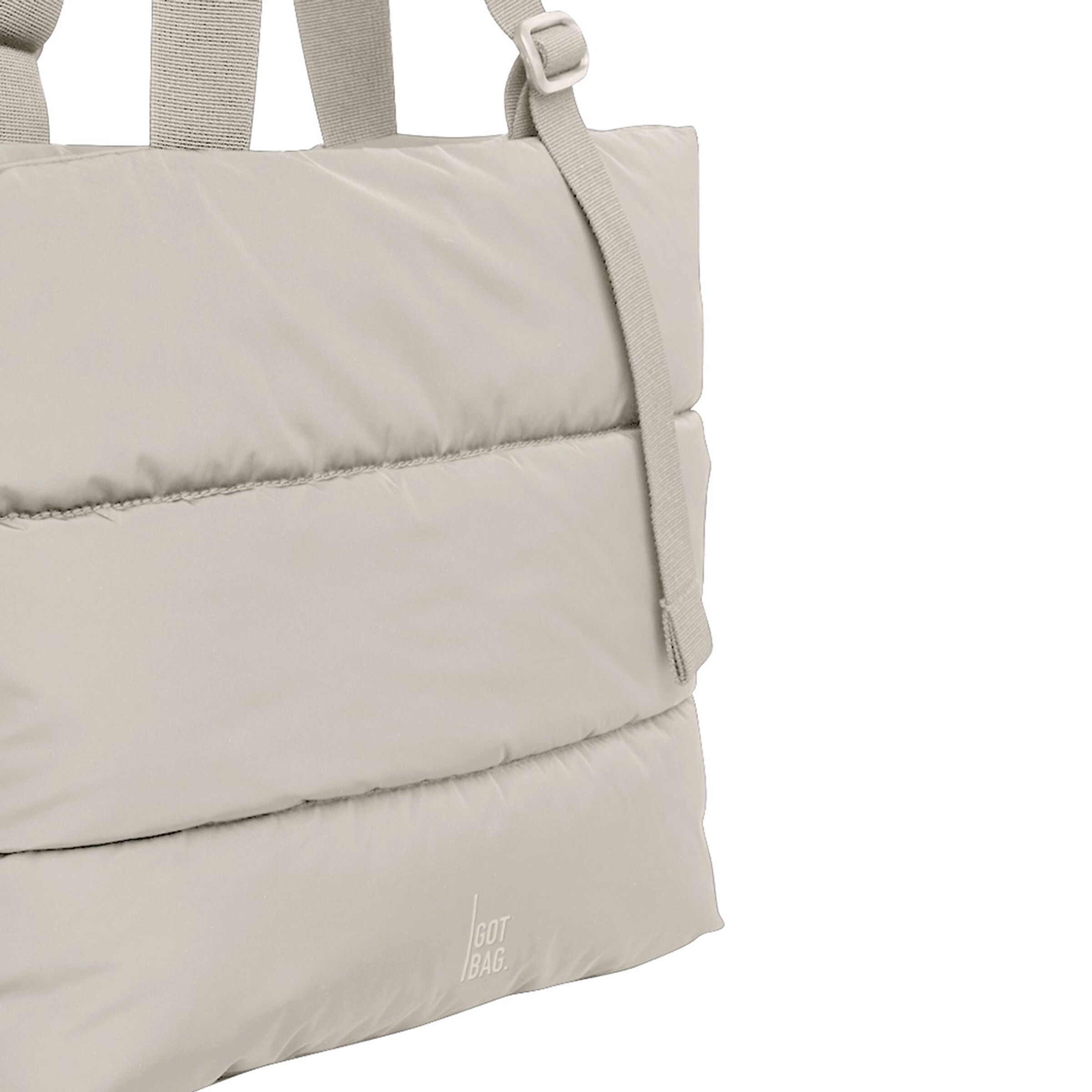 Got Bag Shopper 'Puffer' in Wit