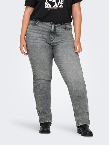 Regular Jean 'CARMILY ' ONLY Carmakoma en gris : devant