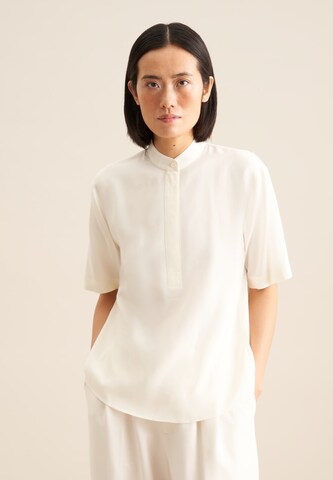 SEIDENSTICKER Blouse 'Schwarze Rose' in Beige: front