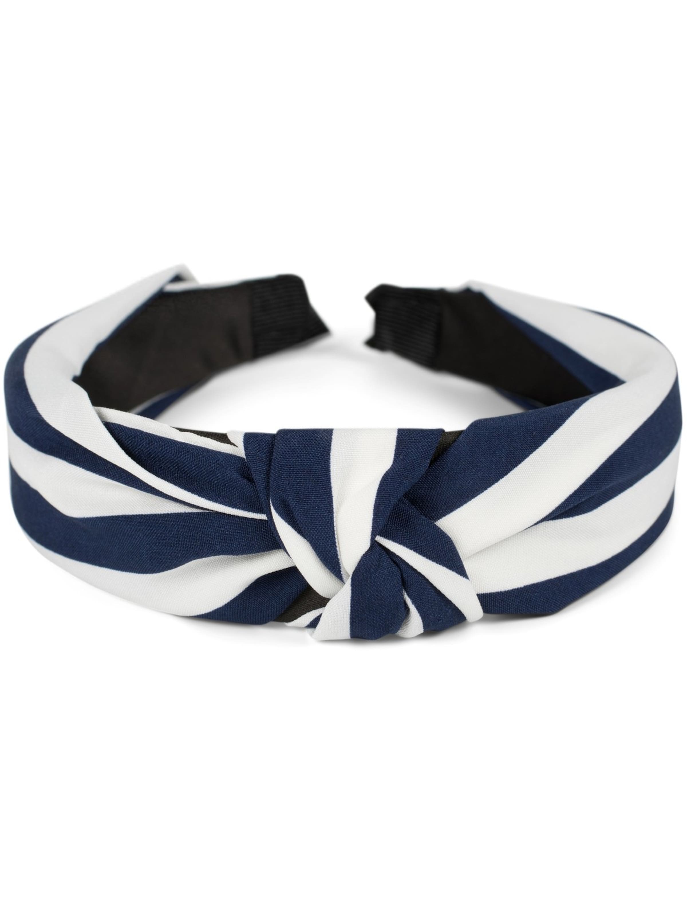 styleBREAKER Haarschmuck in Blau: Vorderseite