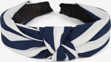 styleBREAKER Haarschmuck in Blau: Vorderseite