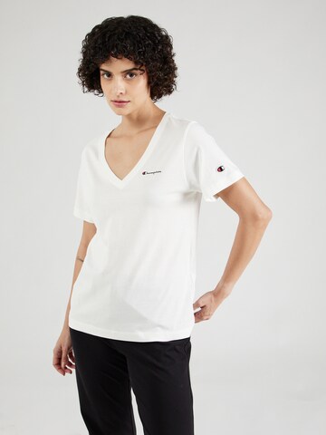 Champion Authentic Athletic Apparel Shirt in White: front
